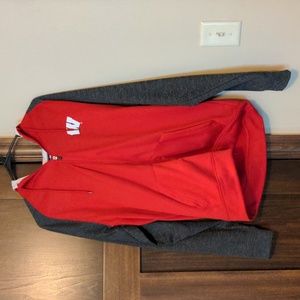 Wisconsin Badgers - Men's - Zip Up Sweatshirt - Medium
